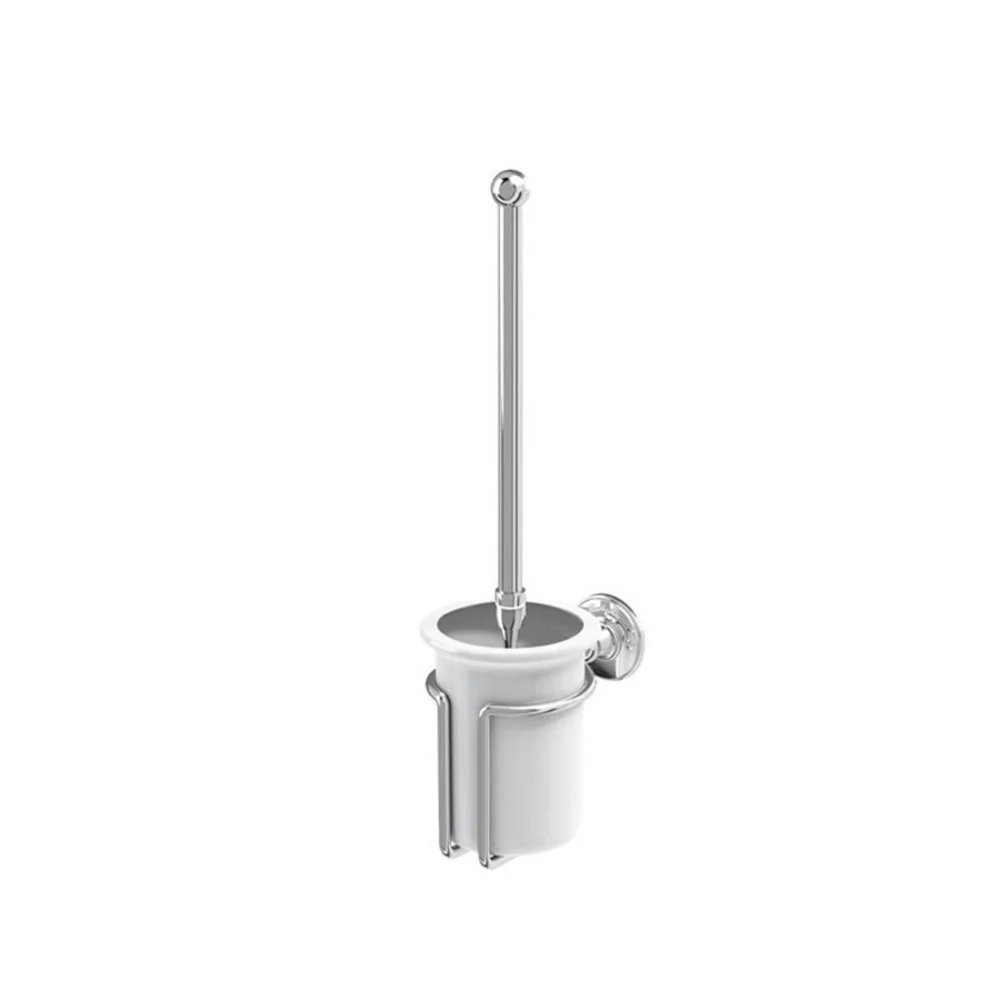 Edwardian toiletborstelhouder chroom