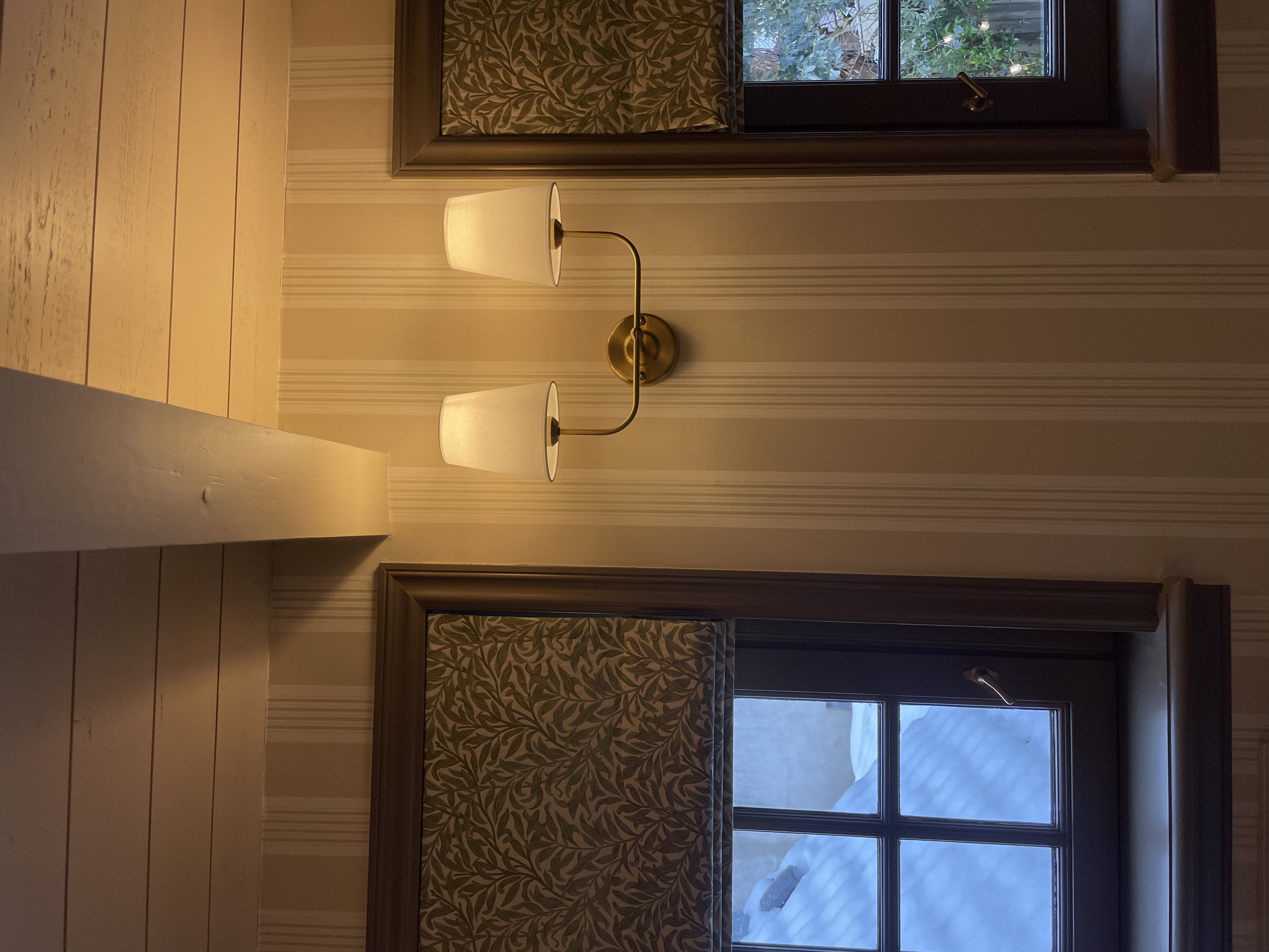 Verlichting en wandbekleding