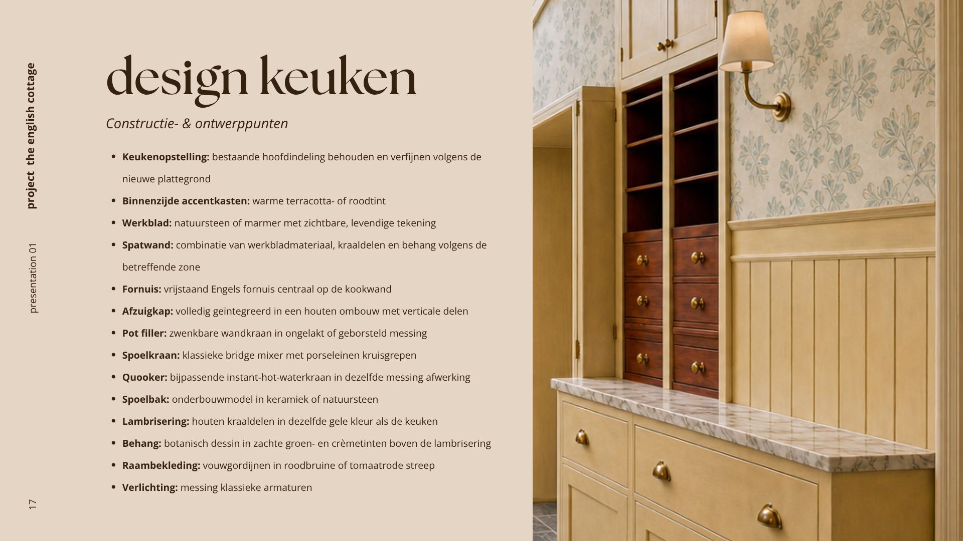 Keuken visualisatie